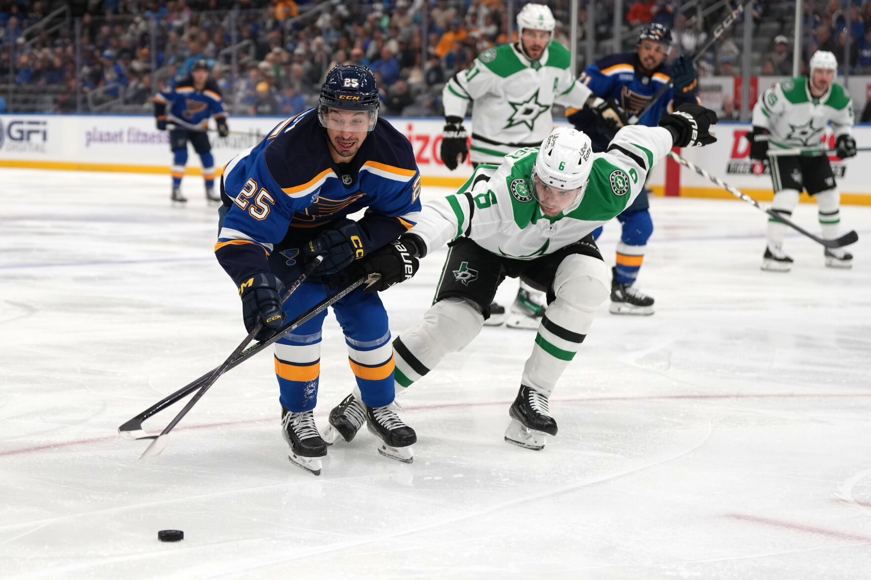 Stars Blues Hockey